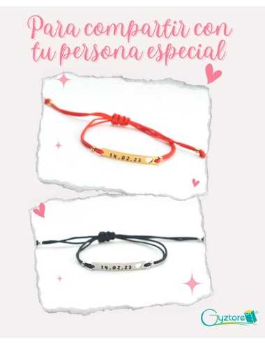 Pulseras personalizadas...