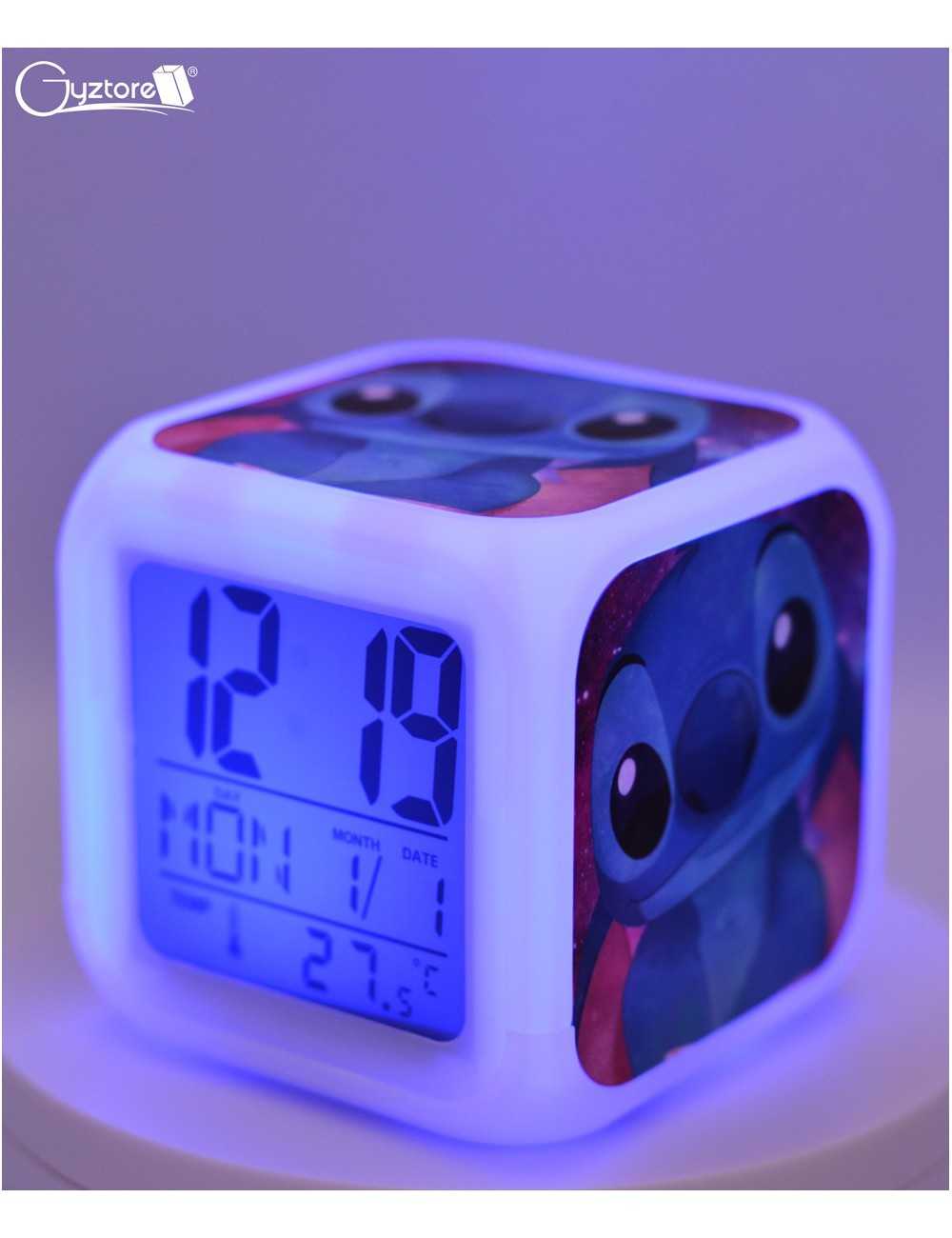 Relojes digitales “Stitch” con LED multicolor