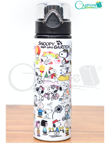 Botella 750ml diseño de Snoopy