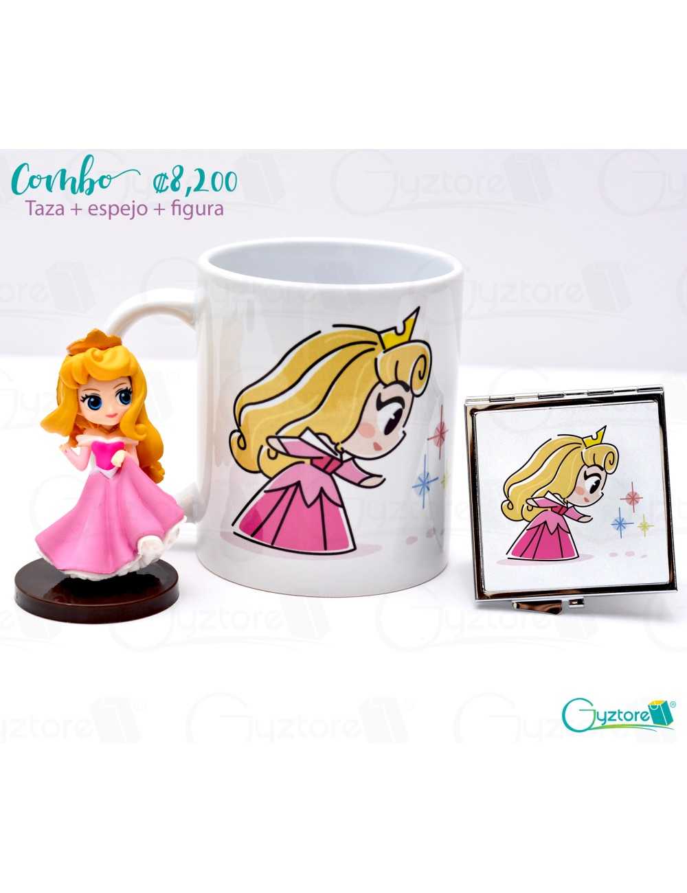 Colección Tazas Disney Princesas 6 Piezas